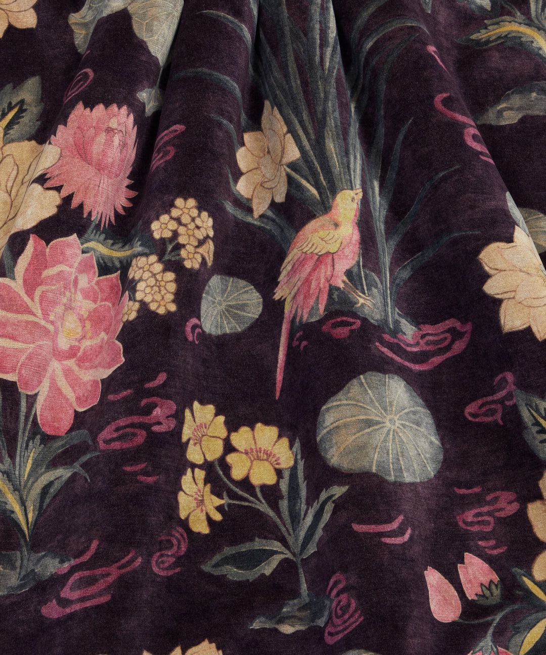 Liberty Fabrics Lotus Garden Brinjal 08652302Q