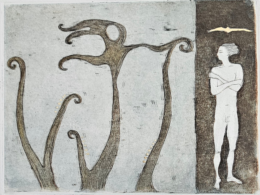 Emmi Vuorisen grafiikka Adam