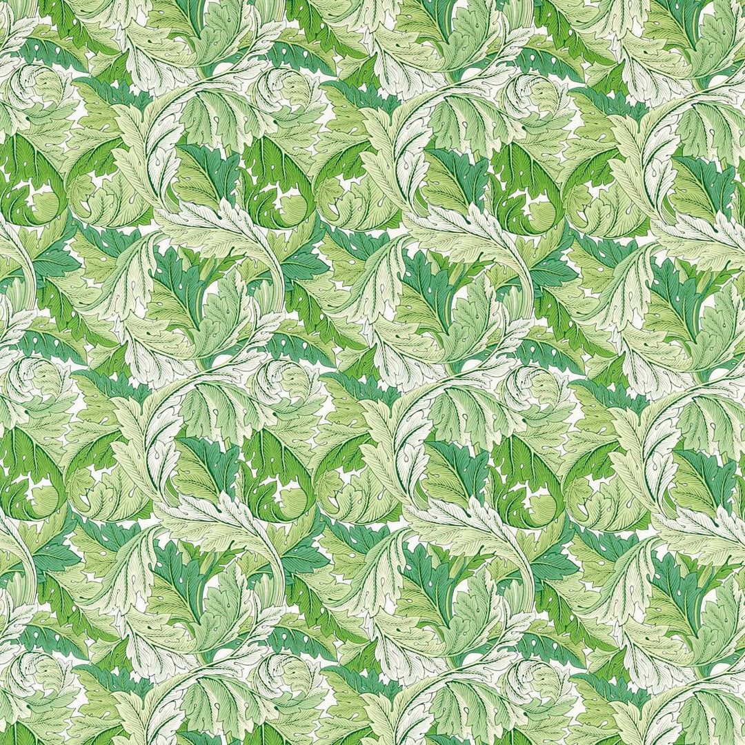 William Morris Acanthus Leaf Green 226896