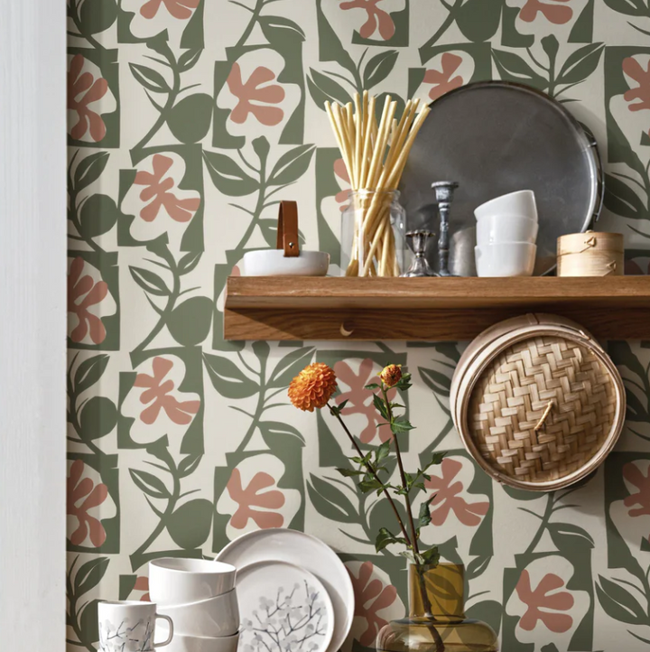 Marimekko Pienet Naatit Tapetti