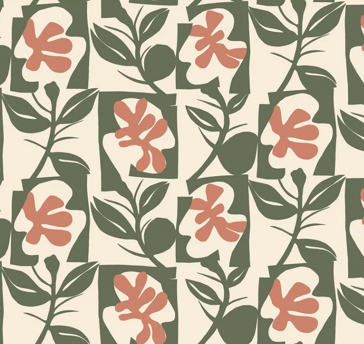 Marimekko Pienet Naatit Tapetti Vihreä