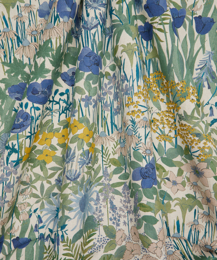 Liberty Fabrics Faria Flowers Lapis 08642305C