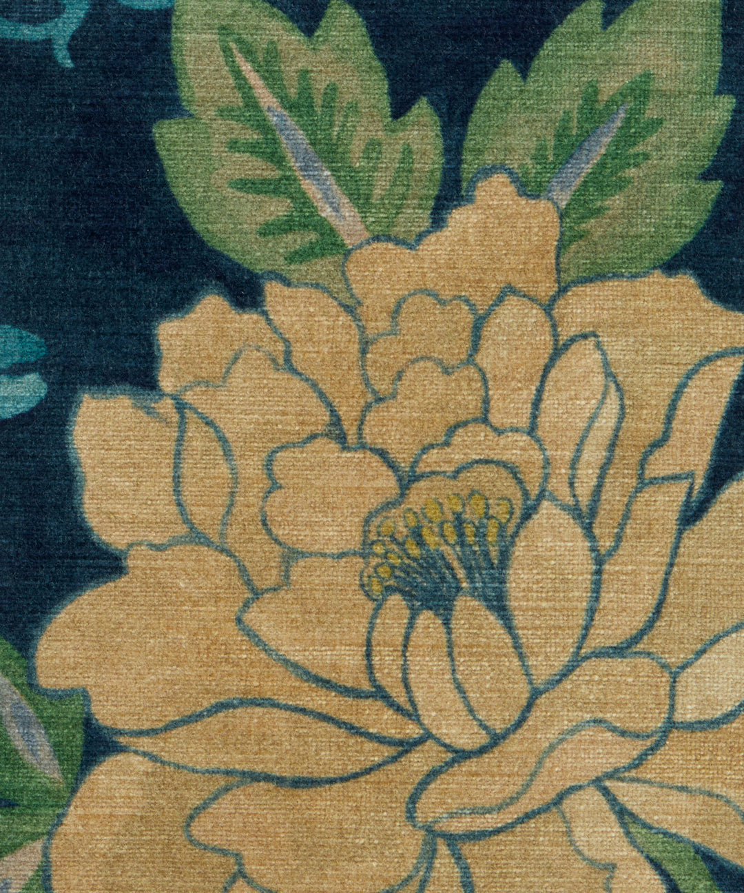 Liberty Fabrics Lotus Garden Jade 08652302I 