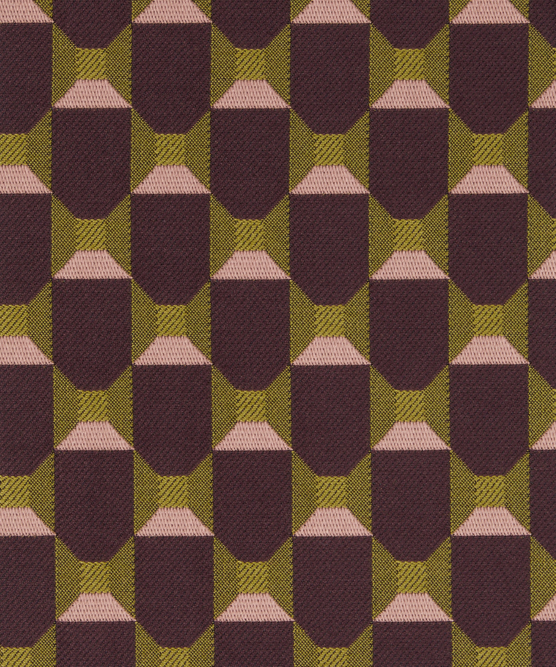 Liberty Fabrics Obi Check Brinjal 08682301Q