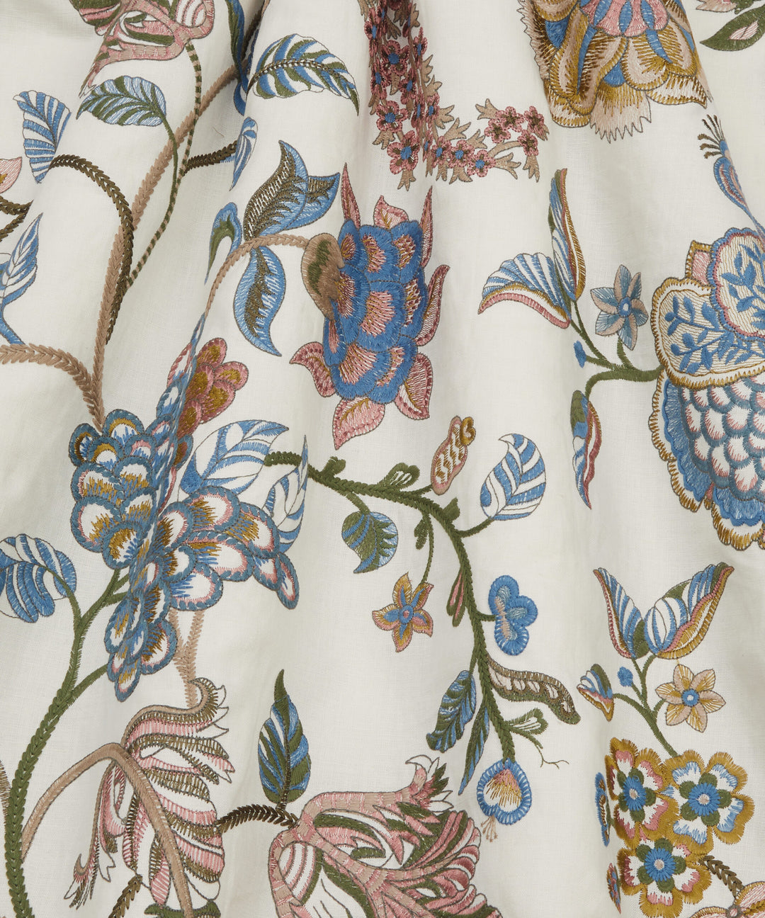 Liberty Fabrics Palampore Embroidery Lapis 08752301C