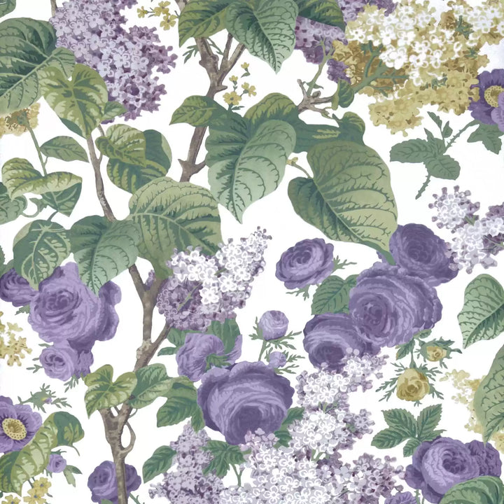 1838 Wallcoverings Floribunda - Lavender Dream Lilac 2311-168-01