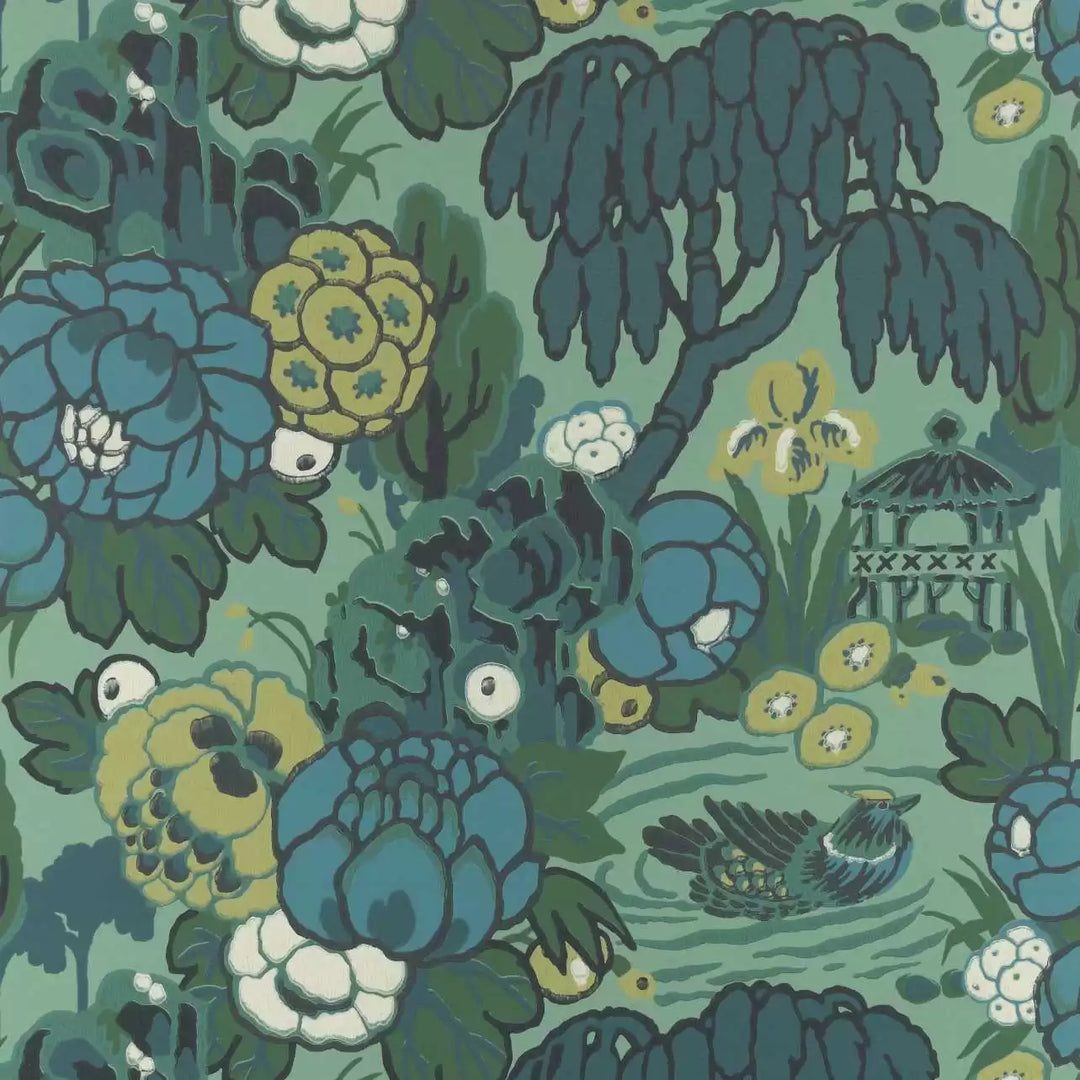 Mandarin Garden - Jade Green 2311-169-04