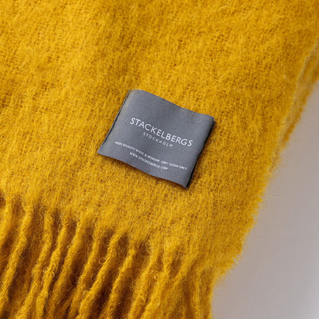 Stackelbergs Mohair peite keltainen tuotekuva-2