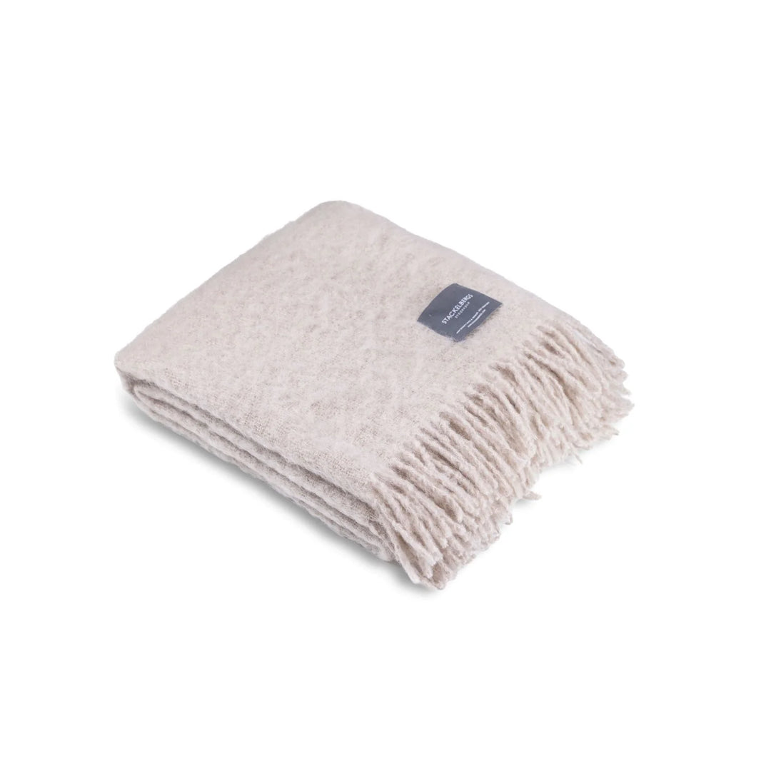 Mohair peitto netistä valkoinen