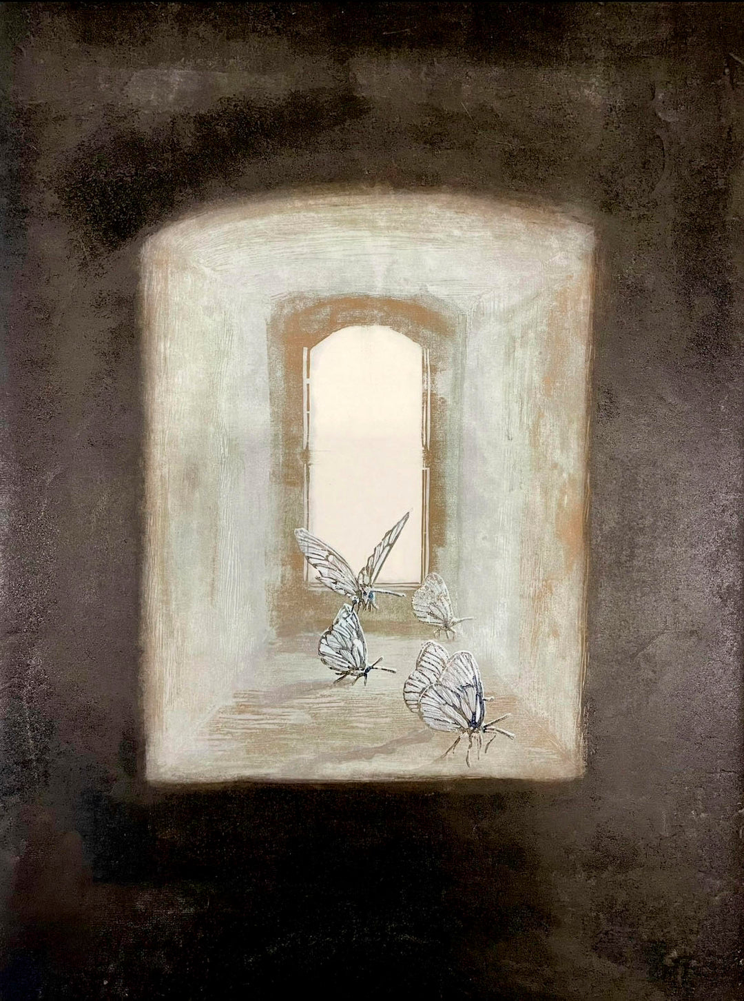 Anniina Vainionpään grafiikka Portaali II