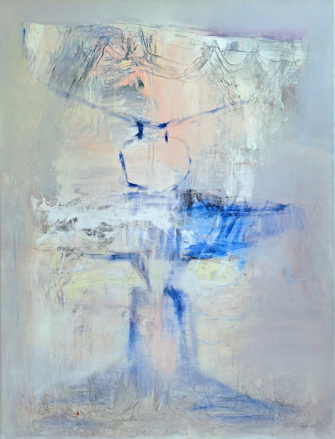 Leena Noux maalaus Jotain sinistä