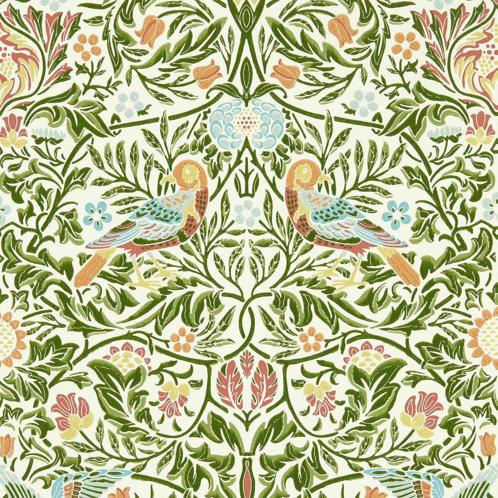 Bird Wallpaper Bough's Green 217192