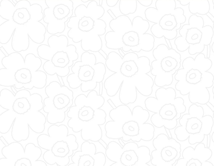 Marimekko Piirto Unikko Valkoinen