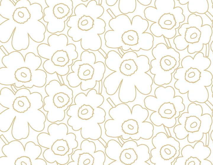 Marimekko Piirto Unikko Okra
