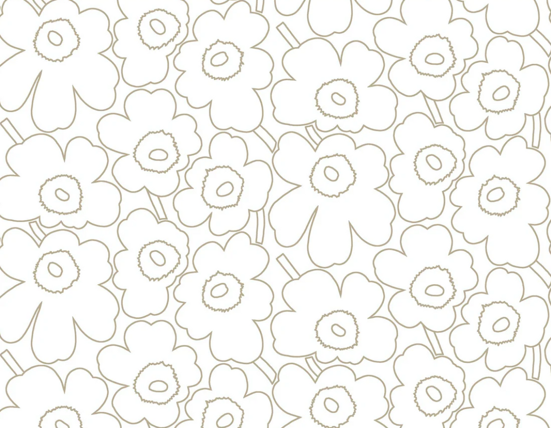 Marimekko Piirto Unikko Hiekka