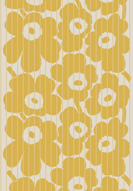 Marimekko Vesi Unikko Keltainen