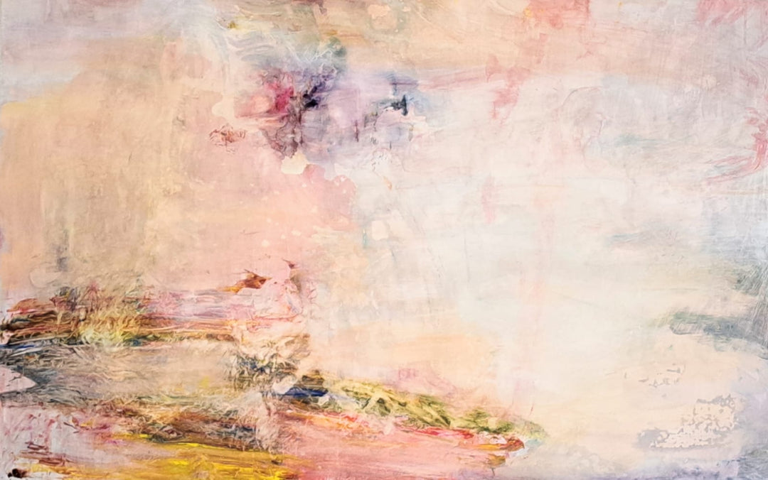 Päivi Kukkasniemen maalaus Arkipäivän lempeys