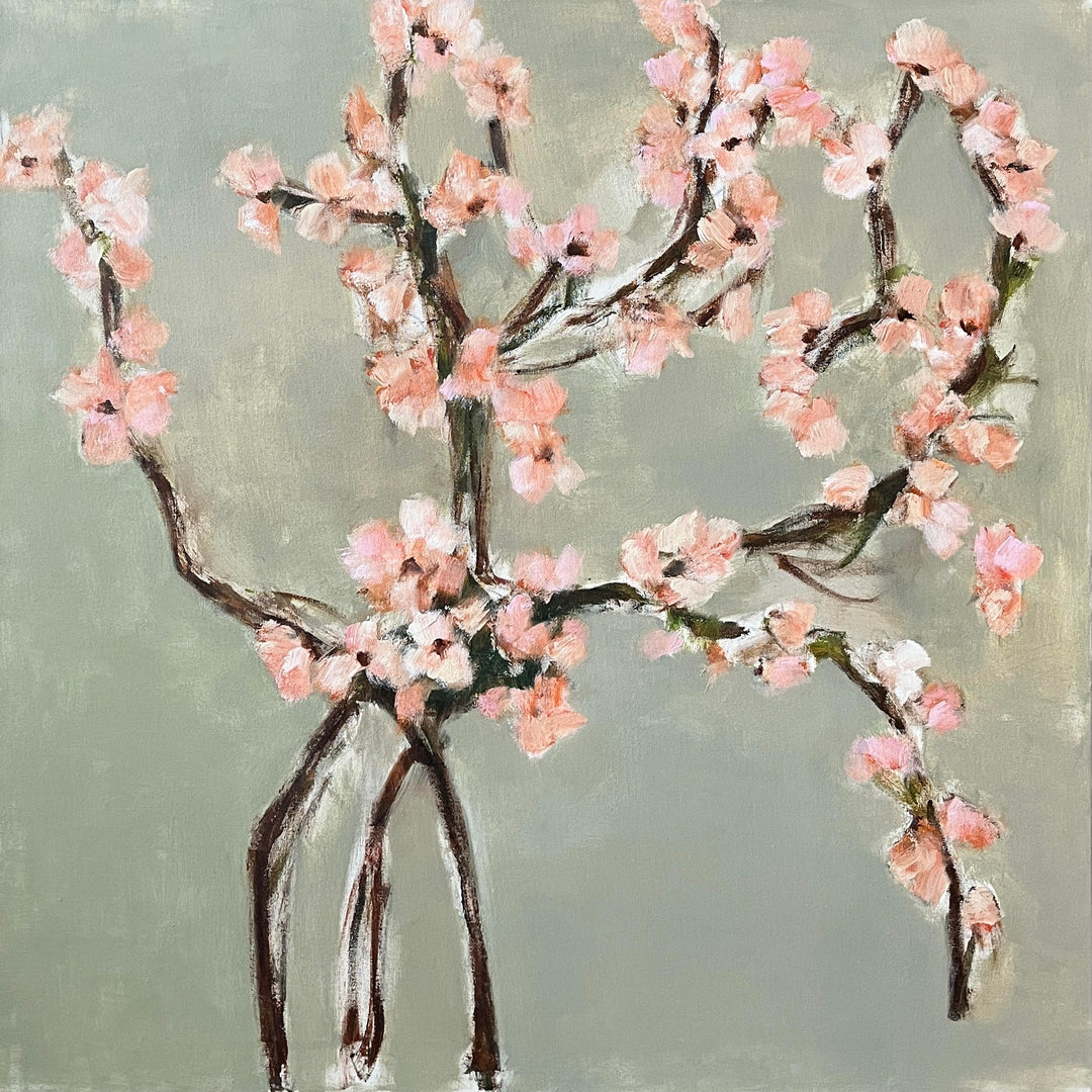 Marika Kotiranta maalaus Olet kuin kevättuuli